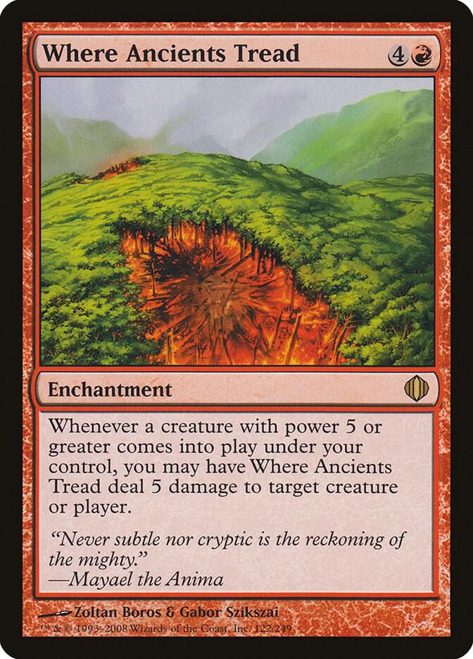 Where Ancients Tread 122/249 (Shards of Alara)  - Foil | Good Games Modbury