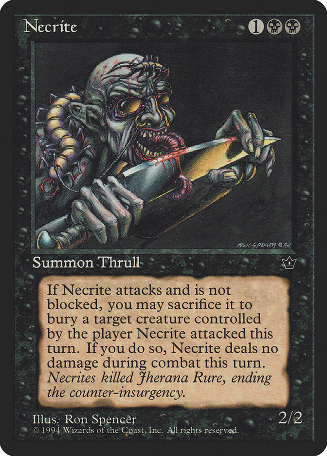 Necrite (Ron Spencer) [Fallen Empires] | Good Games Modbury