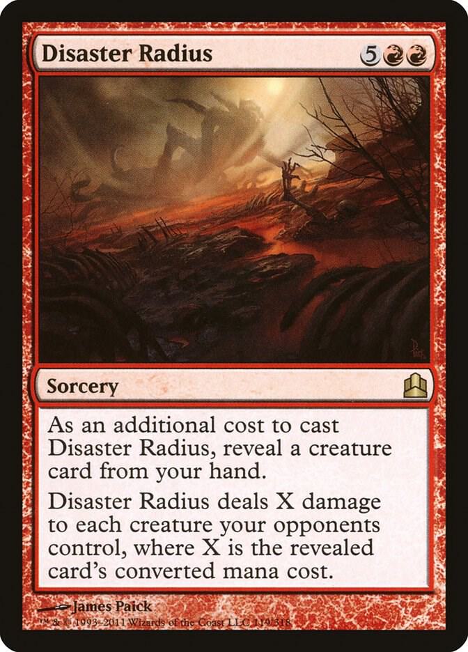Disaster Radius 119 (Commander)  | Good Games Modbury