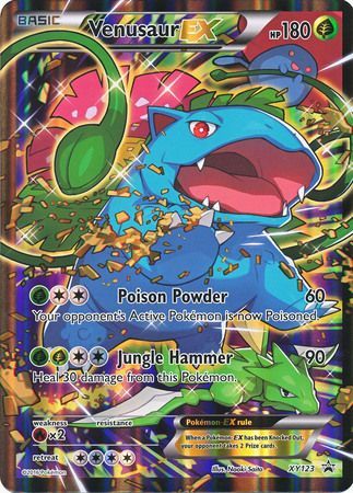 Venusaur EX (XY123) (Jumbo Card) [XY: Black Star Promos] | Good Games Modbury