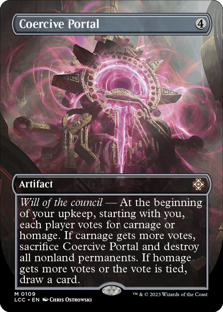 Coercive Portal 109/370 (Commander: The Lost Caverns of Ixalan)  - Borderless | Good Games Modbury