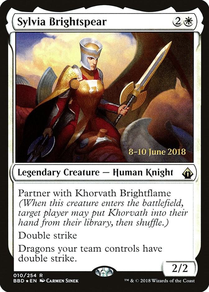 Sylvia Brightspear 10s/22 (Launch Party & Release Event Promos)  - Foil | Good Games Modbury
