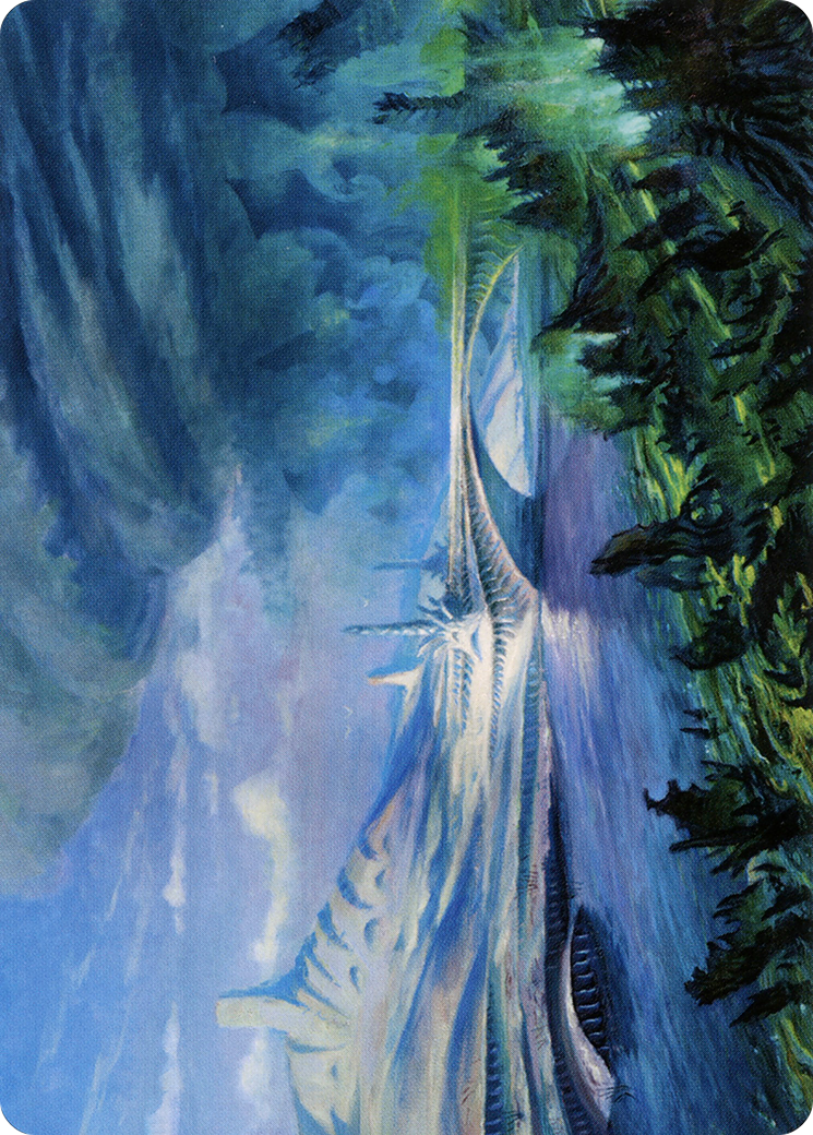 Goldmire Bridge Art Card [Modern Horizons 2 Art Series] | Good Games Modbury