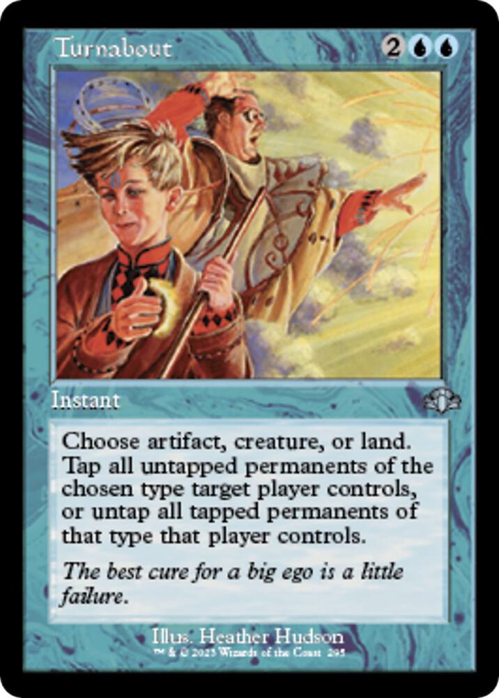 Turnabout Retro Frame 295/261 (Dominaria Remastered)  - Foil | Good Games Modbury
