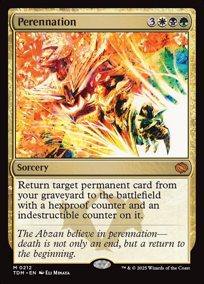 Perennation 212/291 (Tarkir: Dragonstorm)  | Good Games Modbury