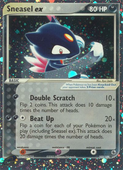 Sneasel ex (103/109) [EX: Ruby & Sapphire] | Good Games Modbury