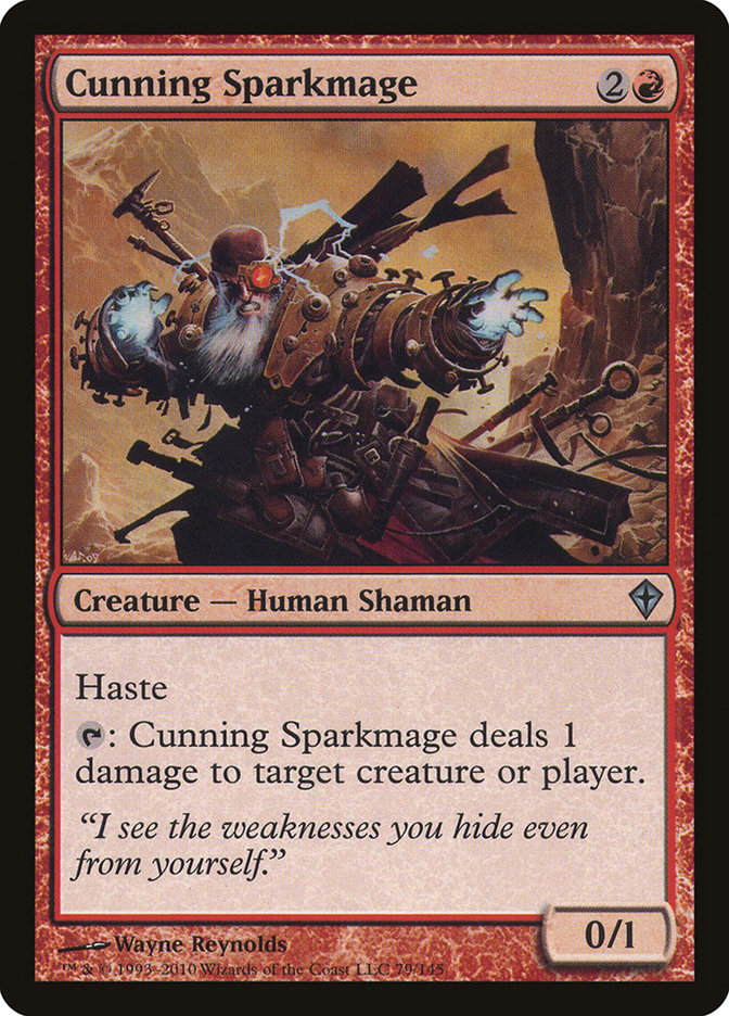 Cunning Sparkmage 79/145 (Worldwake)  | Good Games Modbury