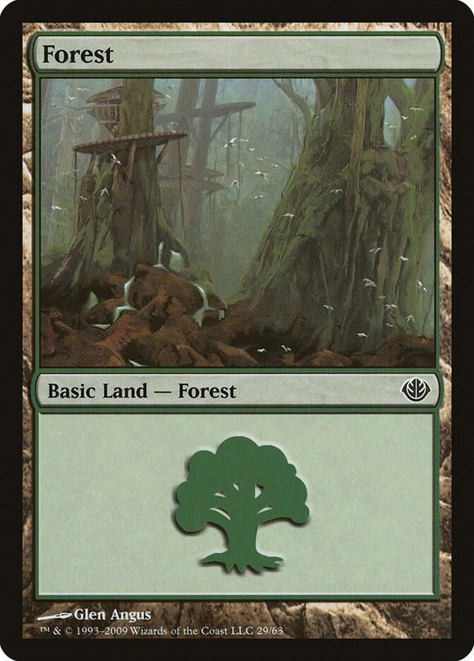 Forest 29 29/63 (Duel Decks: Garruk vs. Liliana)  | Good Games Modbury