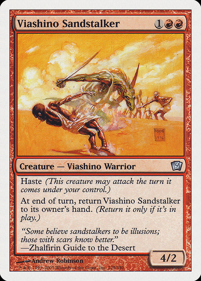 Viashino Sandstalker 225/350 (9th Edition)  | Good Games Modbury