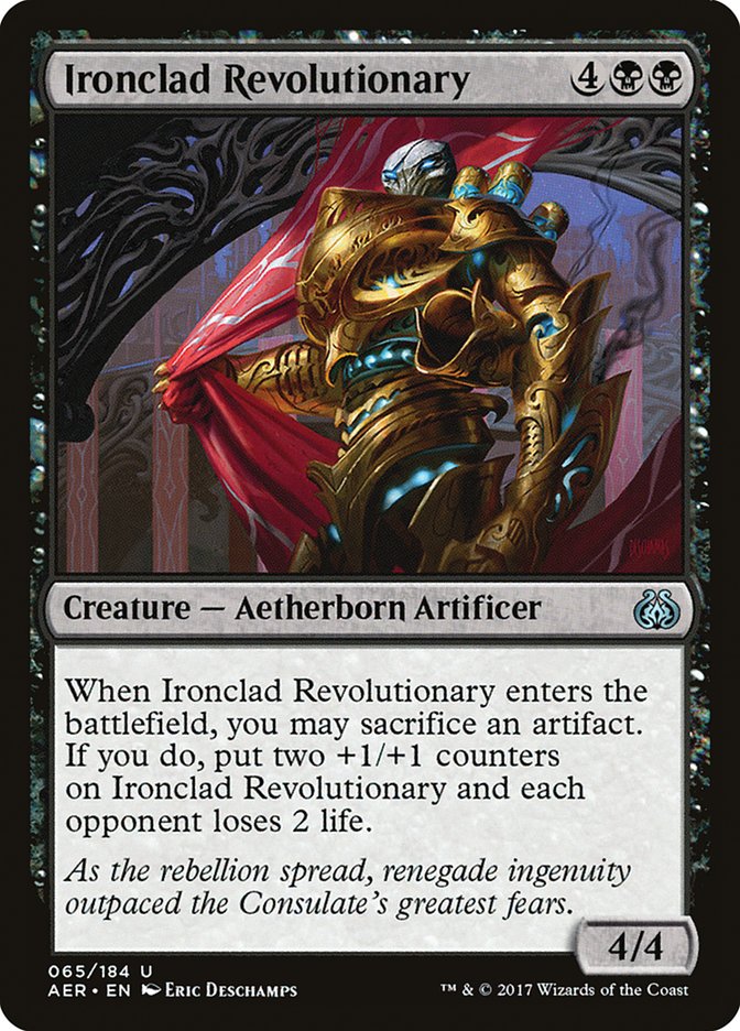Ironclad Revolutionary 65/184 (Aether Revolt)  | Good Games Modbury