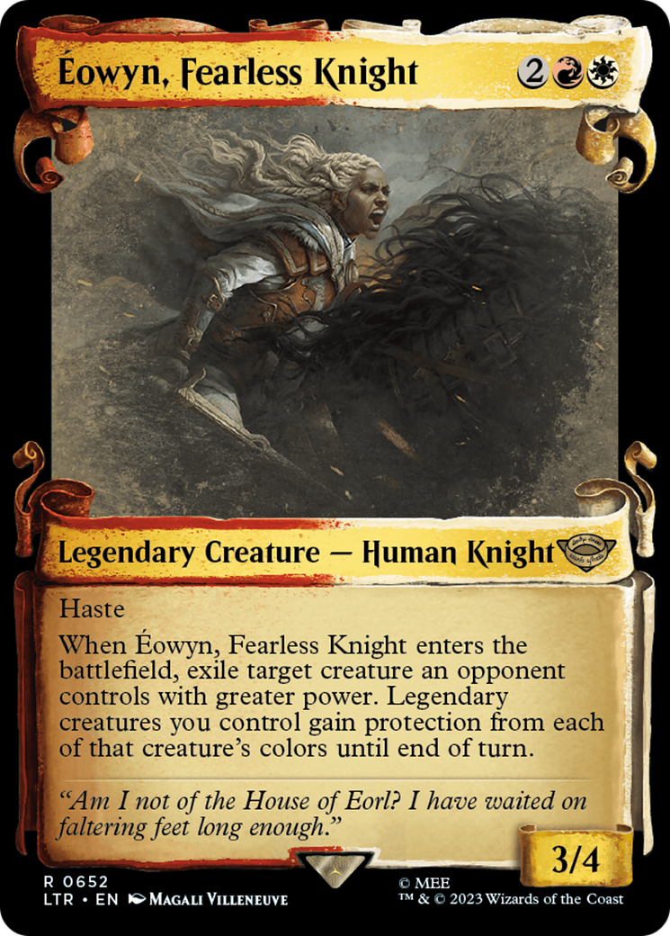 Eowyn, Fearless Knight [The Lord of the Rings: Tales of Middle-Earth Showcase Scrolls] | Good Games Modbury