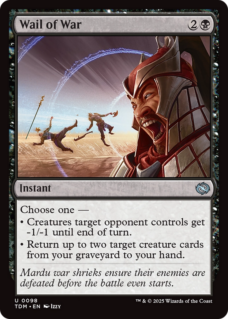 Wail of War [Tarkir: Dragonstorm] | Good Games Modbury