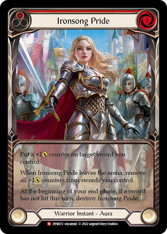 Ironsong Pride (Extended Art) [DYN072] (Dynasty)  Rainbow Foil | Good Games Modbury