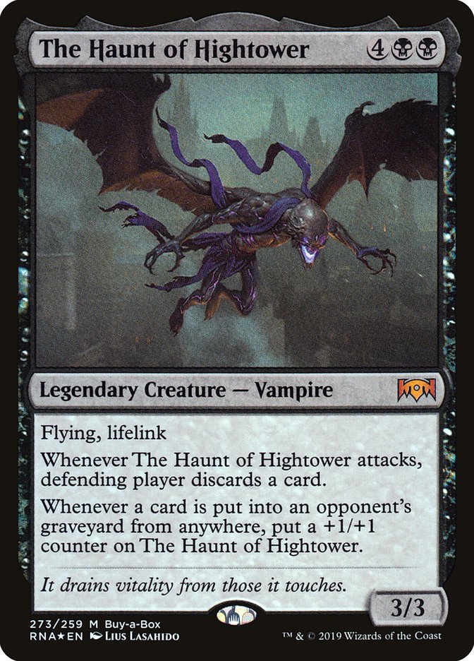 The Haunt of Hightower (Buy-A-Box) [Ravnica Allegiance] | Good Games Modbury