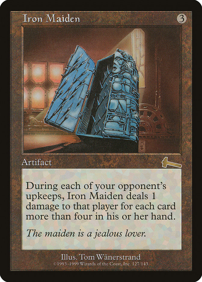 Iron Maiden 127/143 (Urza's Legacy)  - Foil | Good Games Modbury