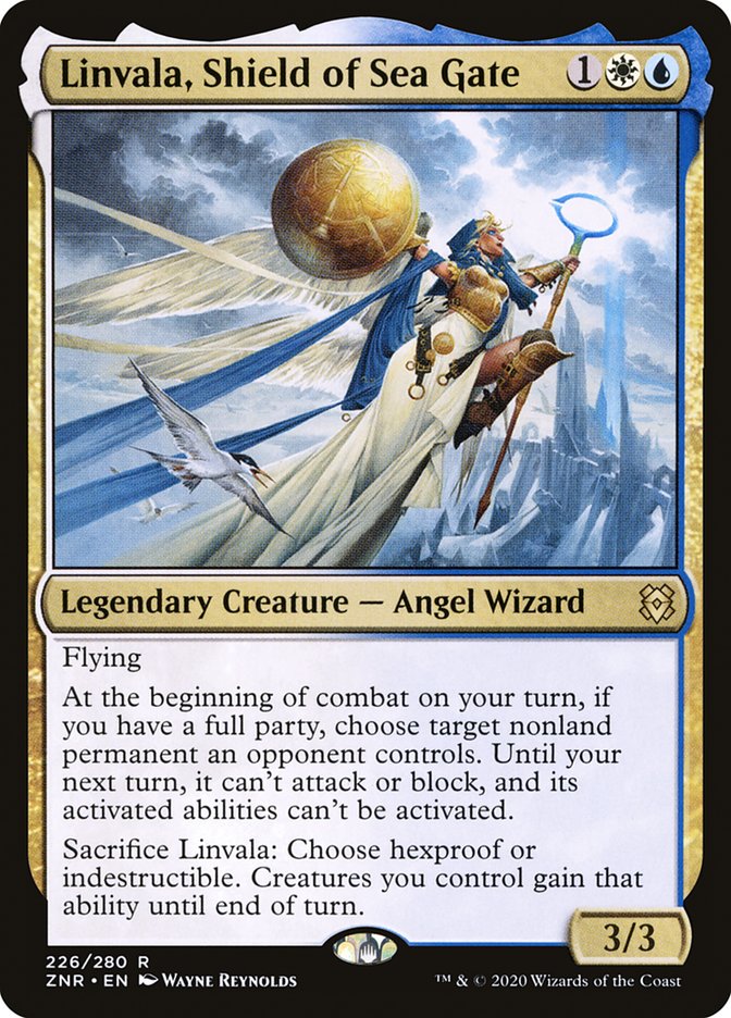 Linvala, Shield of Sea Gate 226 (Zendikar Rising)  | Good Games Modbury