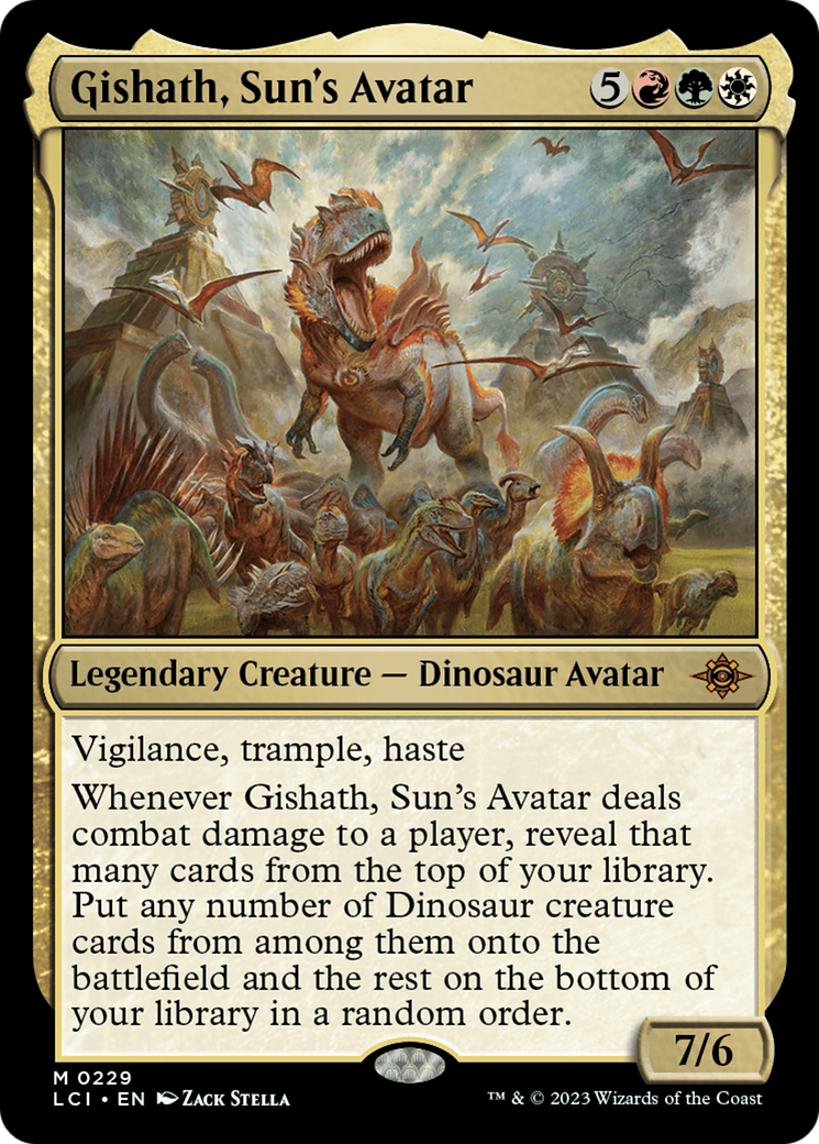 Gishath, Sun's Avatar [The Lost Caverns of Ixalan] | Good Games Modbury