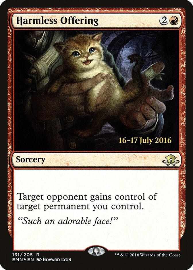 Harmless Offering 131s/77 (Prerelease Cards)  - Foil | Good Games Modbury