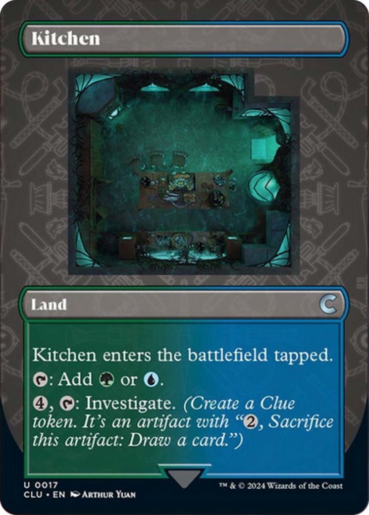 Kitchen (Borderless) [Ravnica: Clue Edition] | Good Games Modbury