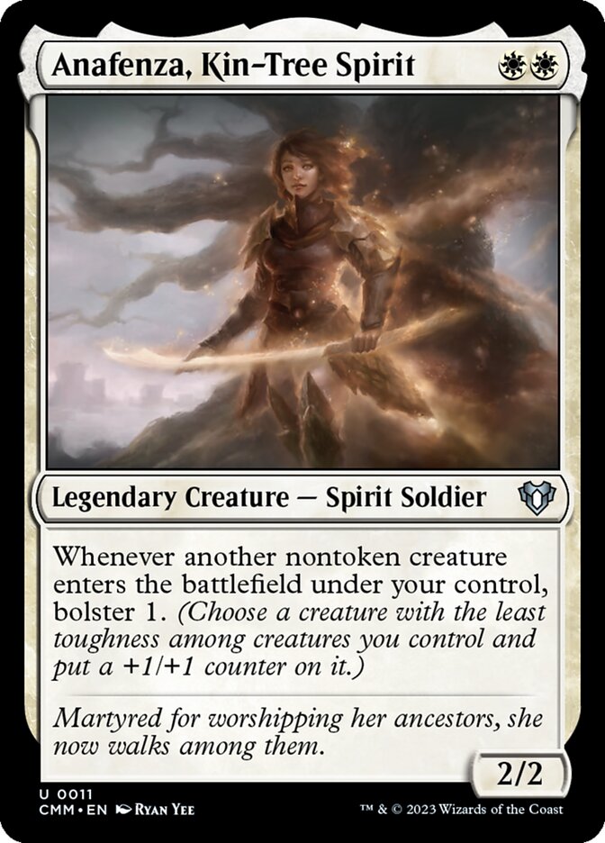 Anafenza, Kin-Tree Spirit 11/451 (Commander Masters)  | Good Games Modbury