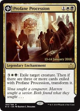 Profane Procession 166s/98 (Prerelease Cards)  - Foil | Good Games Modbury