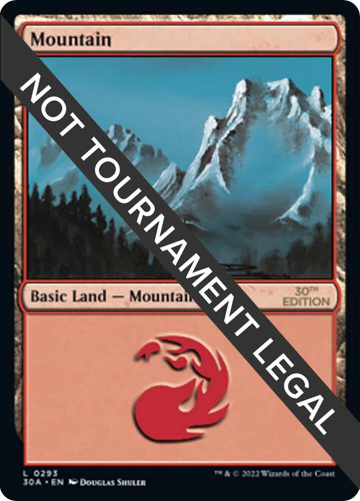 Mountain 293 293/594 (30th Anniversary Edition)  | Good Games Modbury
