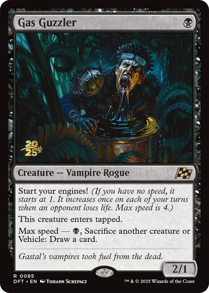 Gas Guzzler 85s/160 (Prerelease Cards)  - Foil | Good Games Modbury