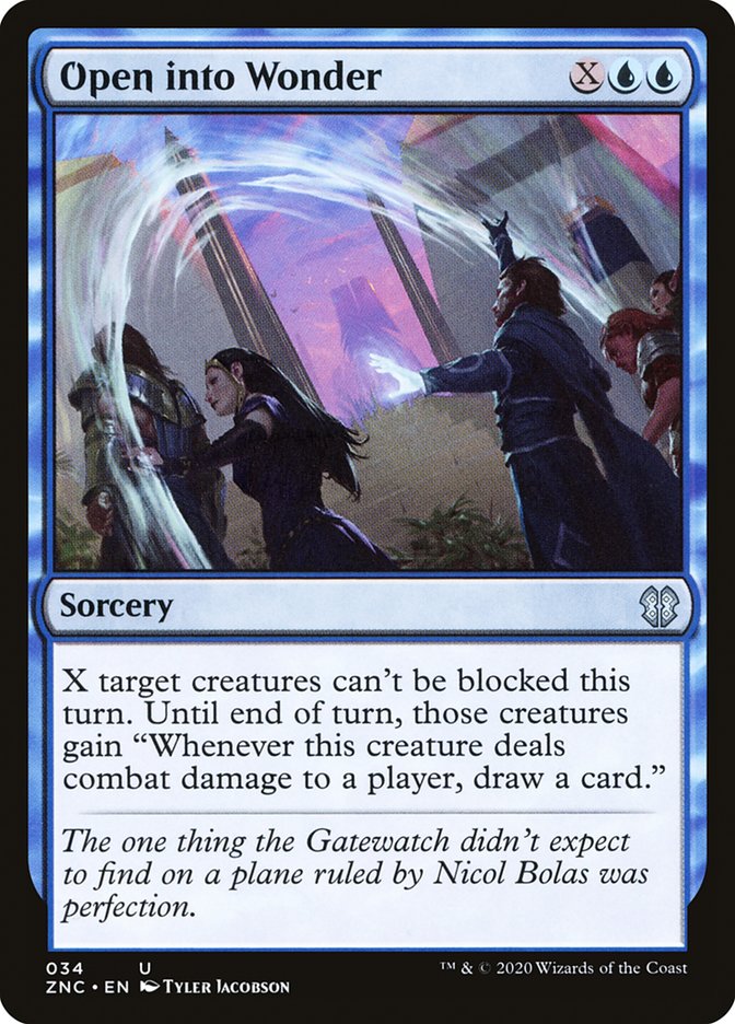 Open into Wonder 34 (Commander: Zendikar Rising)  | Good Games Modbury