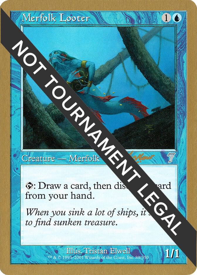 Merfolk Looter 2002 Sim Han How 7ED shh89/153 (World Championship Decks)  | Good Games Modbury