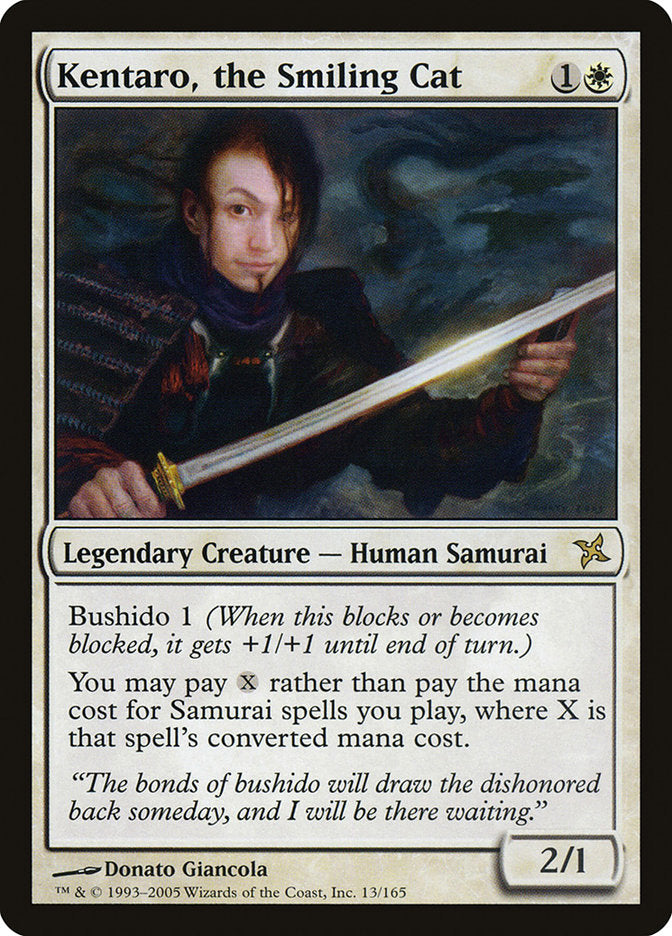 Kentaro, the Smiling Cat 13/165 (Betrayers of Kamigawa)  | Good Games Modbury