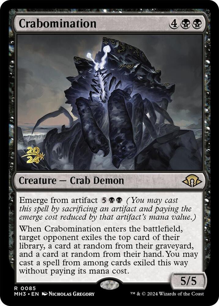 Crabomination 85s/90 (Prerelease Cards)  - Foil | Good Games Modbury