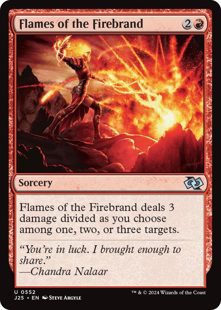 Flames of the Firebrand 552/779 (Foundations Jumpstart)  | Good Games Modbury