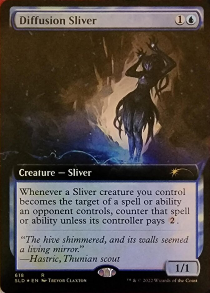 Diffusion Sliver (Extended Art) [Secret Lair Drop Promos] | Good Games Modbury