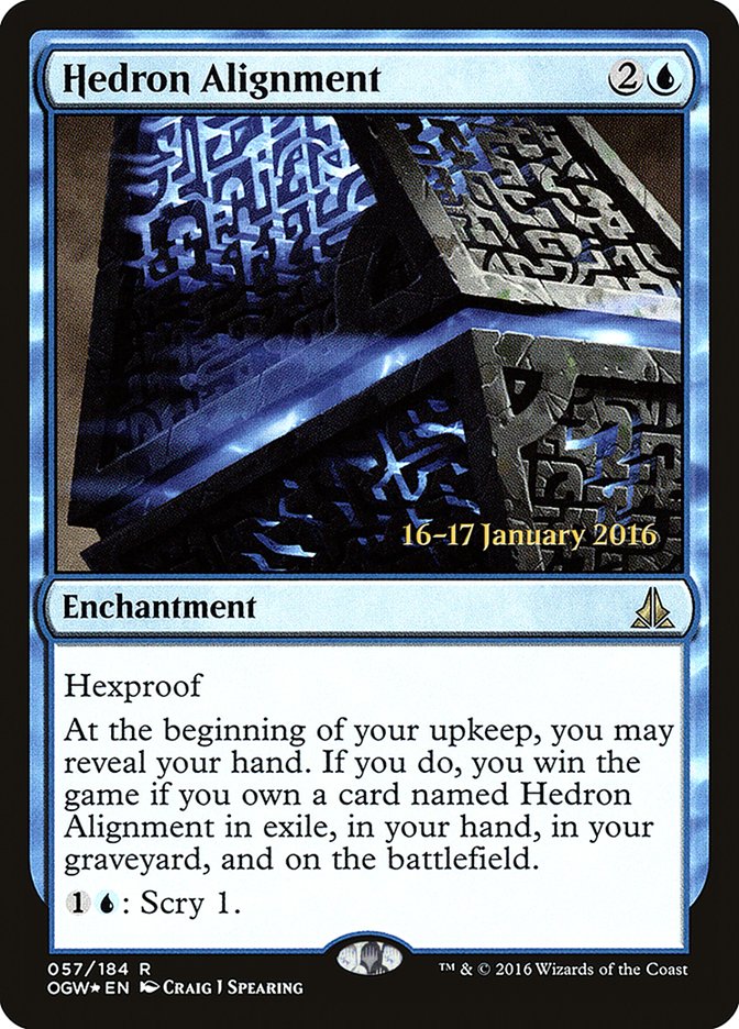 Hedron Alignment [Oath of the Gatewatch Prerelease Promos] | Good Games Modbury