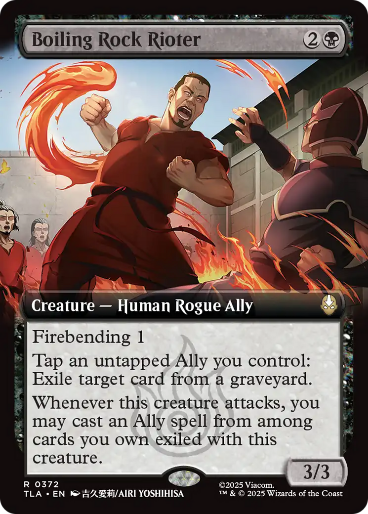 Boiling Rock Rioter (Extended Art) [Avatar: The Last Airbender] | Good Games Modbury