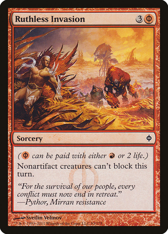 Ruthless Invasion 93/175 (New Phyrexia)  | Good Games Modbury
