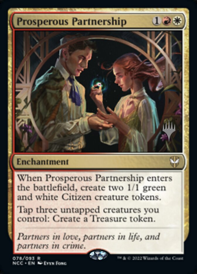 Prosperous Partnership (Promo Pack) [Streets of New Capenna Commander Promos] | Good Games Modbury