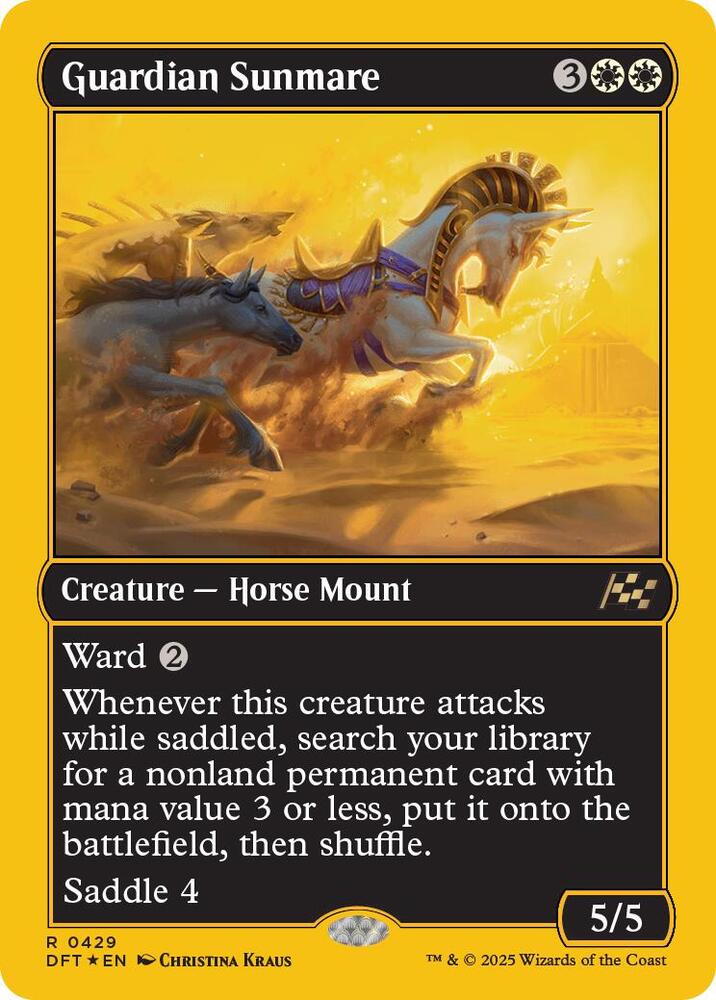 Guardian Sunmare 429/291 (Aetherdrift)  - First-Place Foil | Good Games Modbury