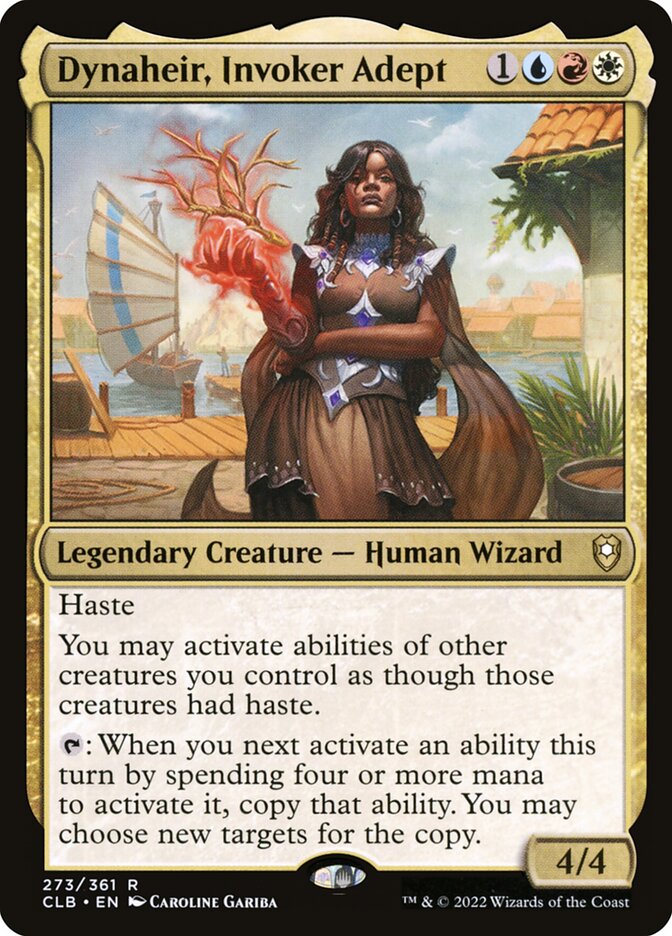 Dynaheir, Invoker Adept 273/361 (Commander Legends: Battle for Baldur's Gate)  | Good Games Modbury