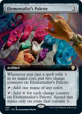 Elementalists Palette Extended Art 403/81 (Commander 2021)  | Good Games Modbury