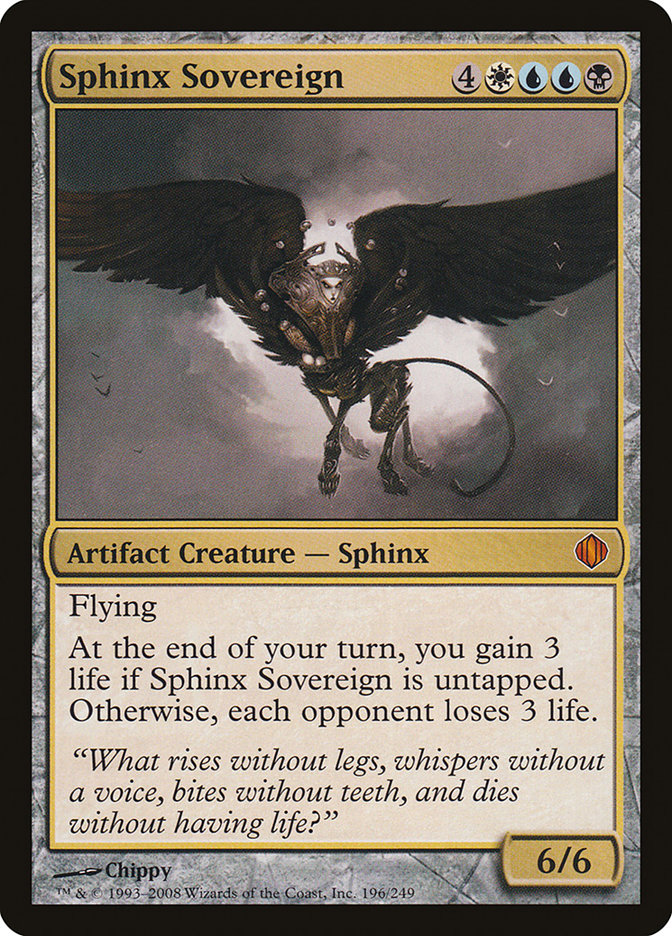 Sphinx Sovereign 196/249 (Shards of Alara)  | Good Games Modbury
