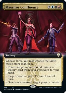 Maestros Confluence Extended Art 175 (Commander: Streets of New Capenna)  | Good Games Modbury