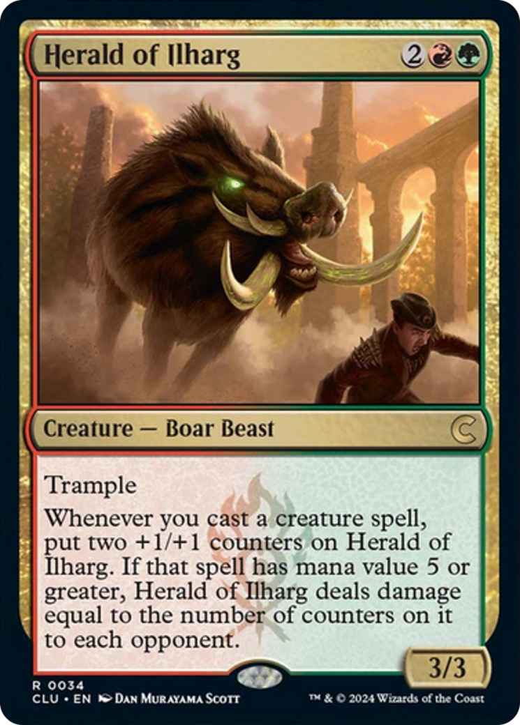 Herald of Ilharg [Ravnica: Clue Edition] | Good Games Modbury