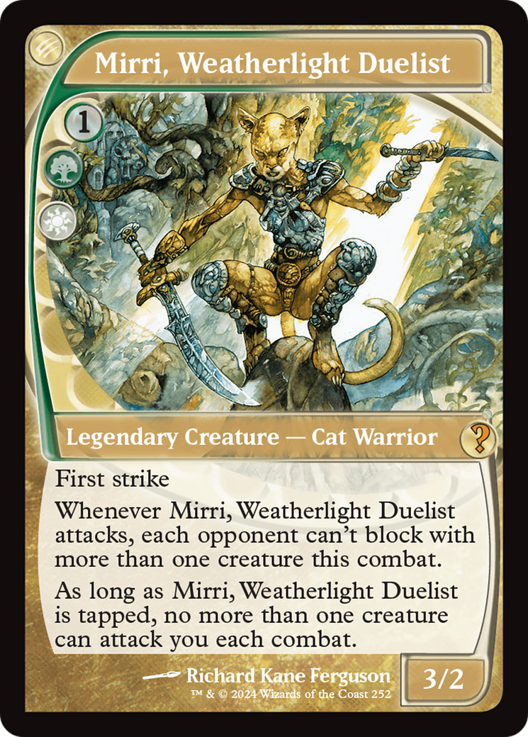 Mirri, Weatherlight Duelist (Future Sight) [Mystery Booster 2] | Good Games Modbury