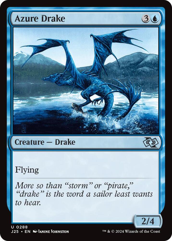 Azure Drake 288/779 (Foundations Jumpstart)  | Good Games Modbury
