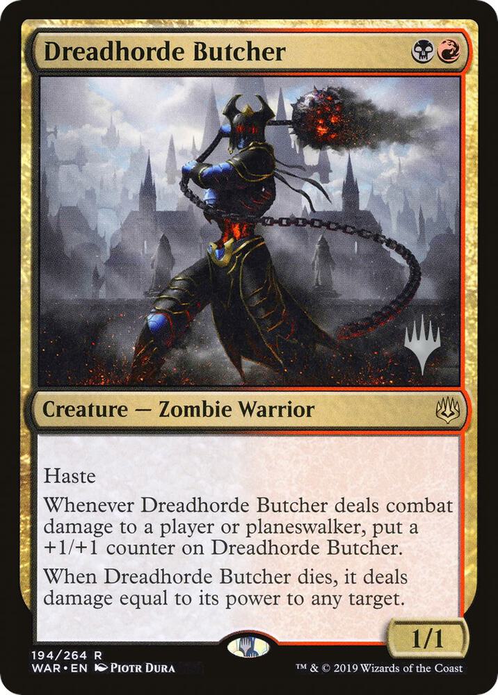 Dreadhorde Butcher 194p/176 (Promo Pack: Throne of Eldraine)  | Good Games Modbury