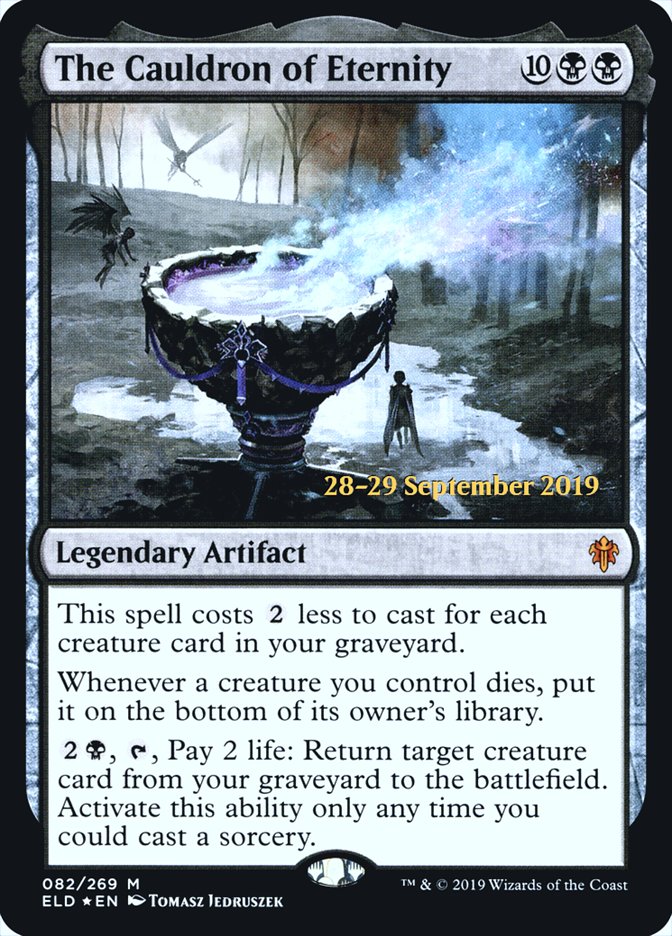 The Cauldron of Eternity [Throne of Eldraine Prerelease Promos] | Good Games Modbury