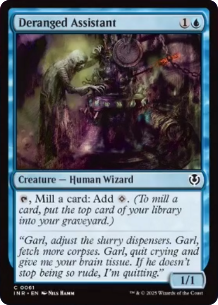 Deranged Assistant [Innistrad Remastered] | Good Games Modbury