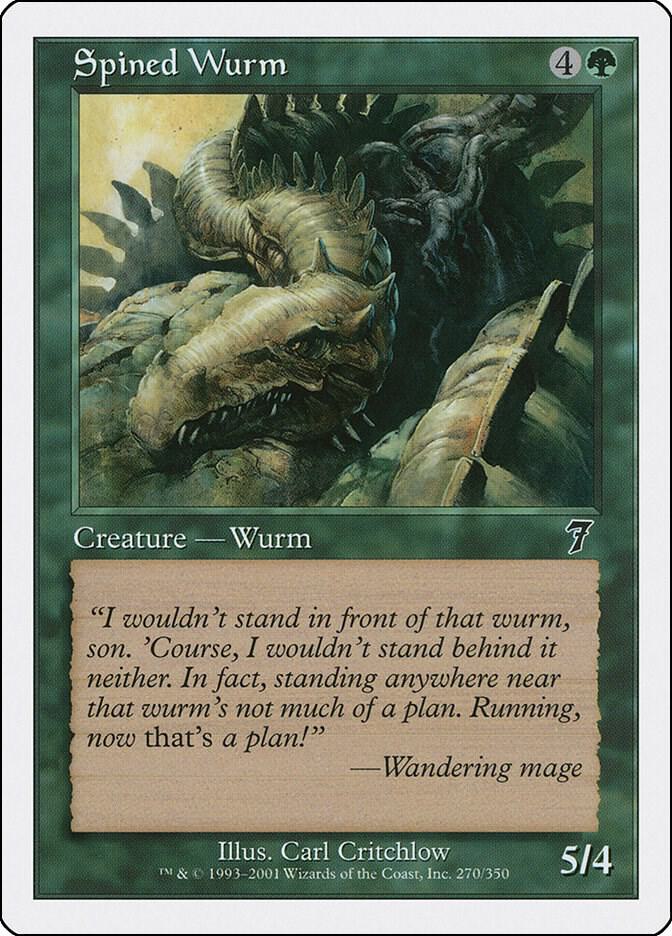 Spined Wurm 270 (7th Edition)  | Good Games Modbury