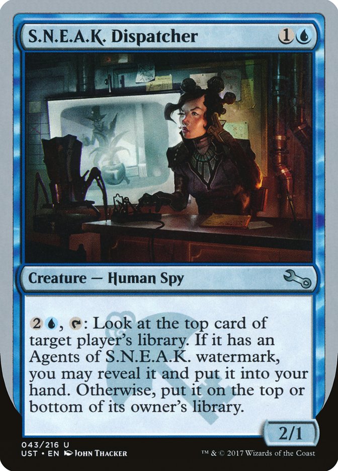 S.N.E.A.K. Dispatcher 43/216 (Unstable)  - Foil | Good Games Modbury